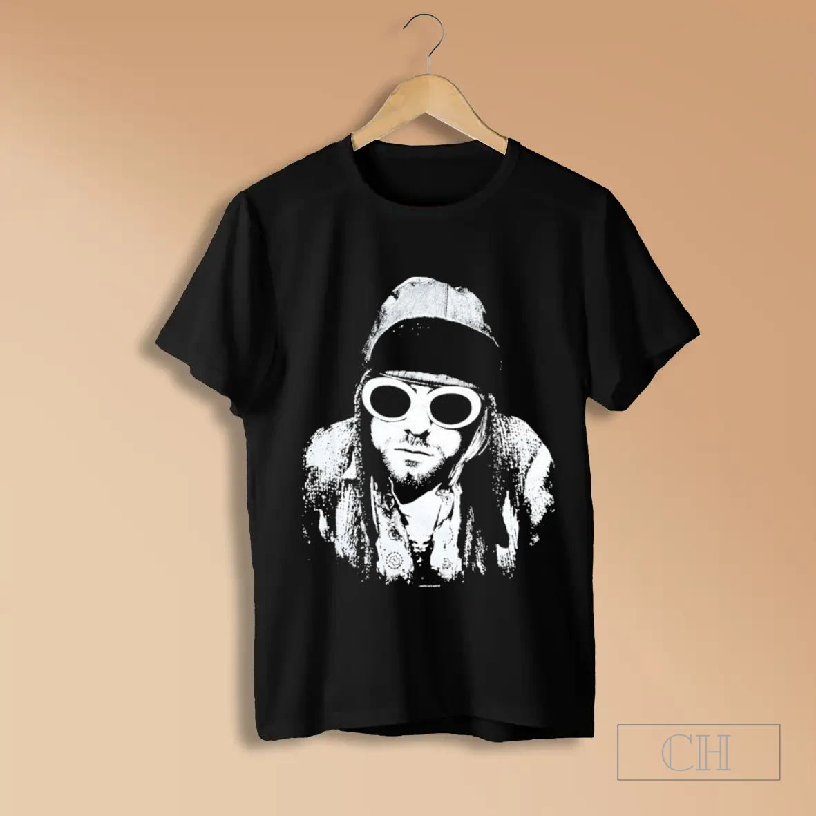 Kurt Cobain One Colour T Shirts