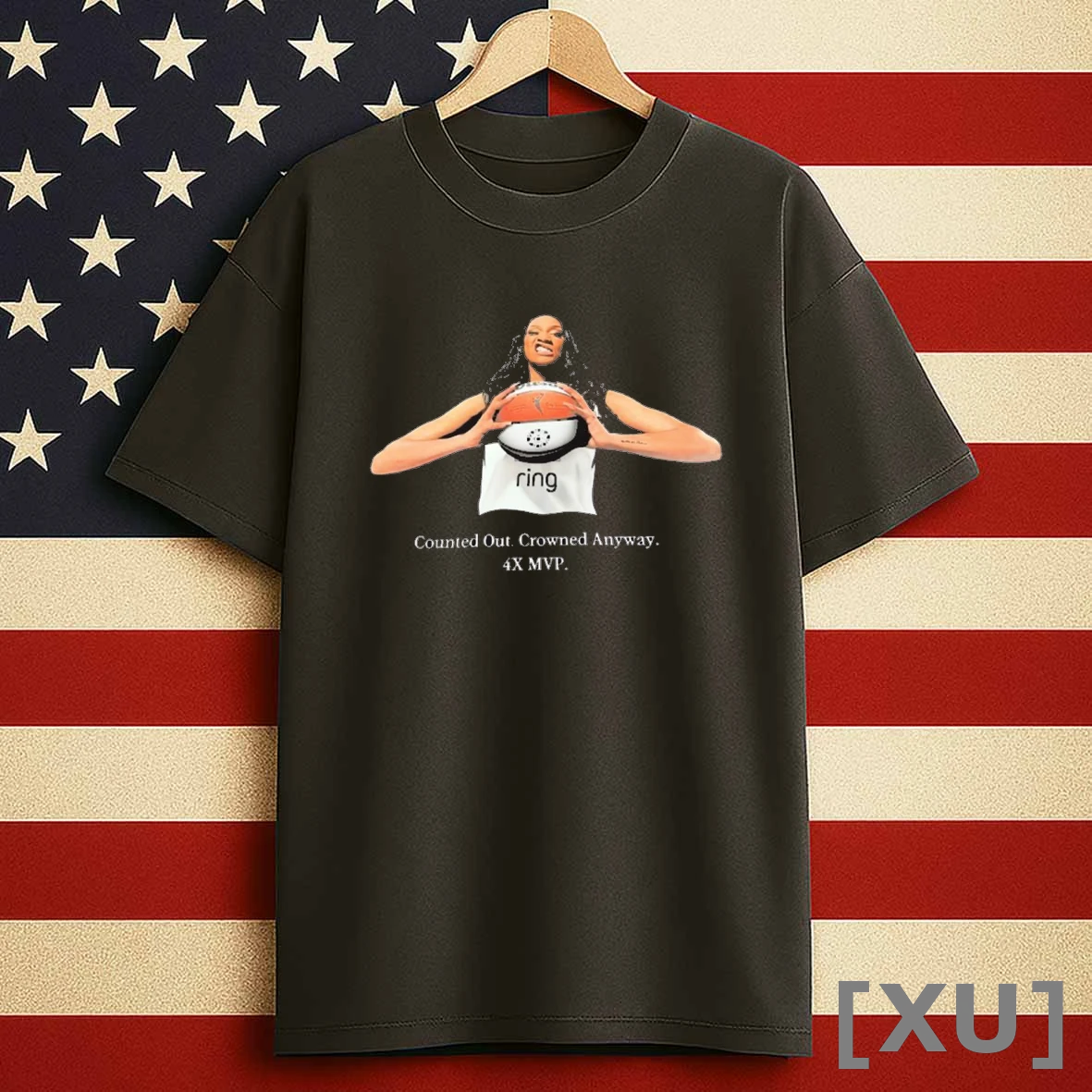 Las Vegas Aces Aja Wilson Counted Out Crowned Anyway 4x Mvp Shirts
