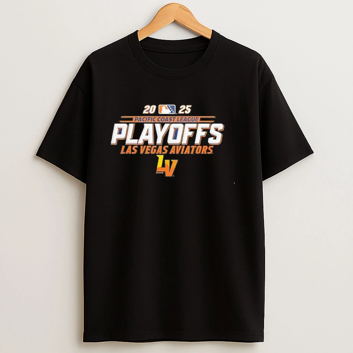 Las Vegas Aviators 2025 Playoff Pacific Coast League Logo Shirts
