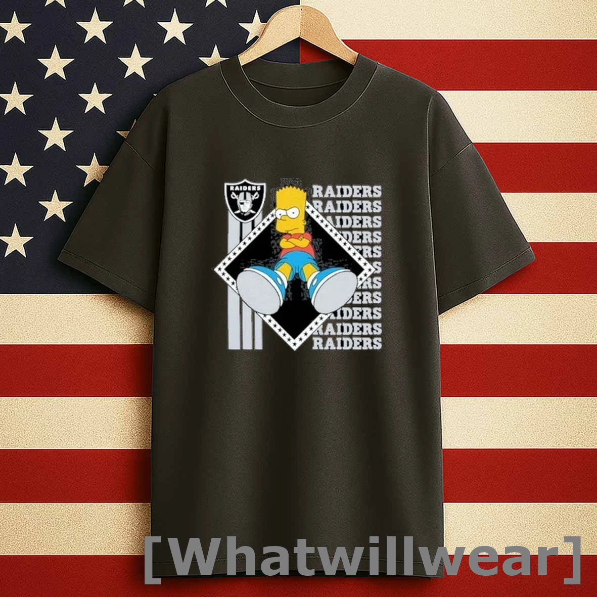 Las Vegas Raiders Homage X The Simpsons 2025 Shirts