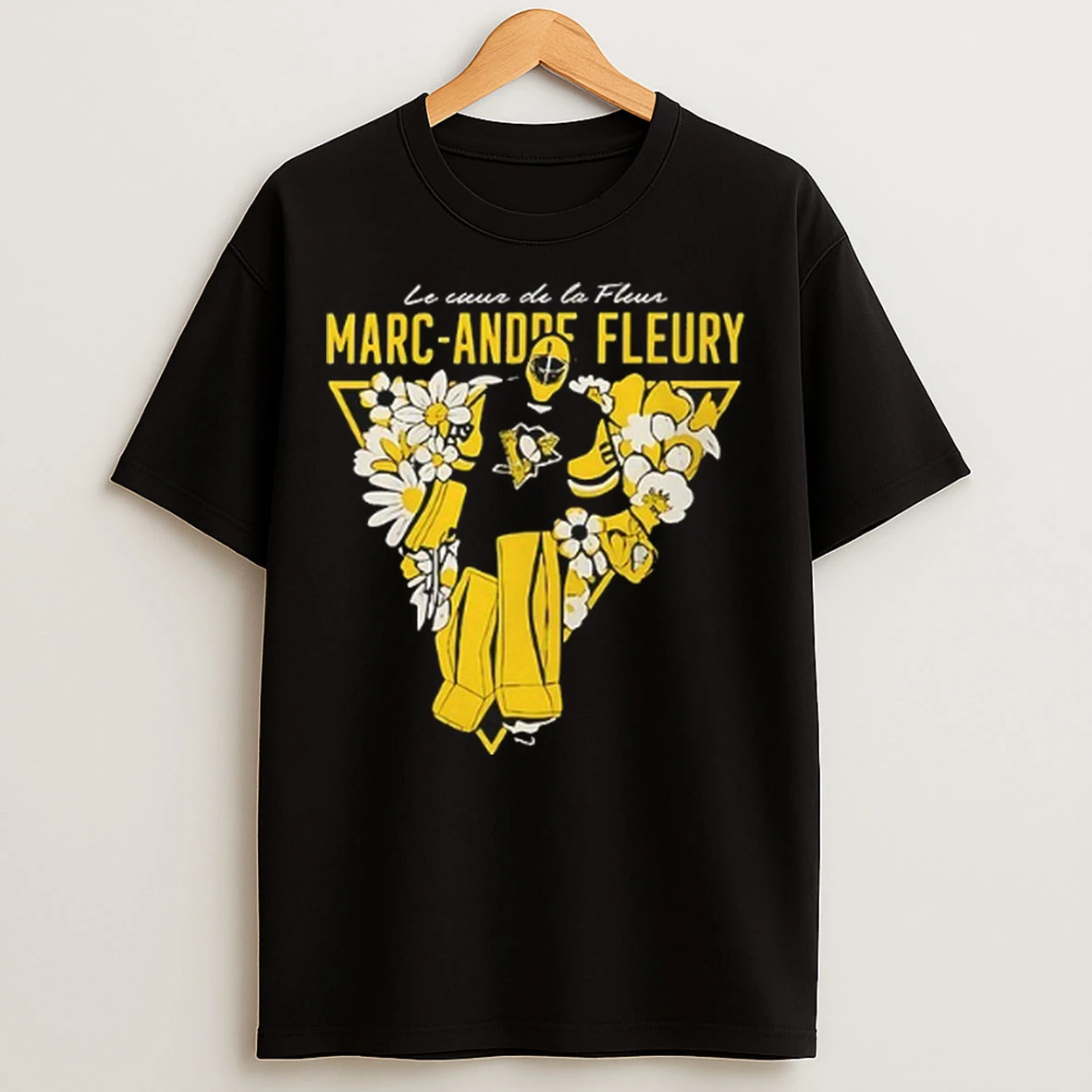 Le Coeur De La Fleur Marc Andre Fleury Pittsburgh Penguins T Shirts