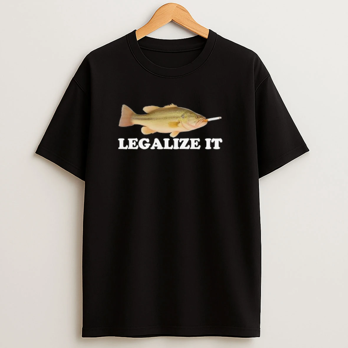 Legalize It Fish Smoking Shirts