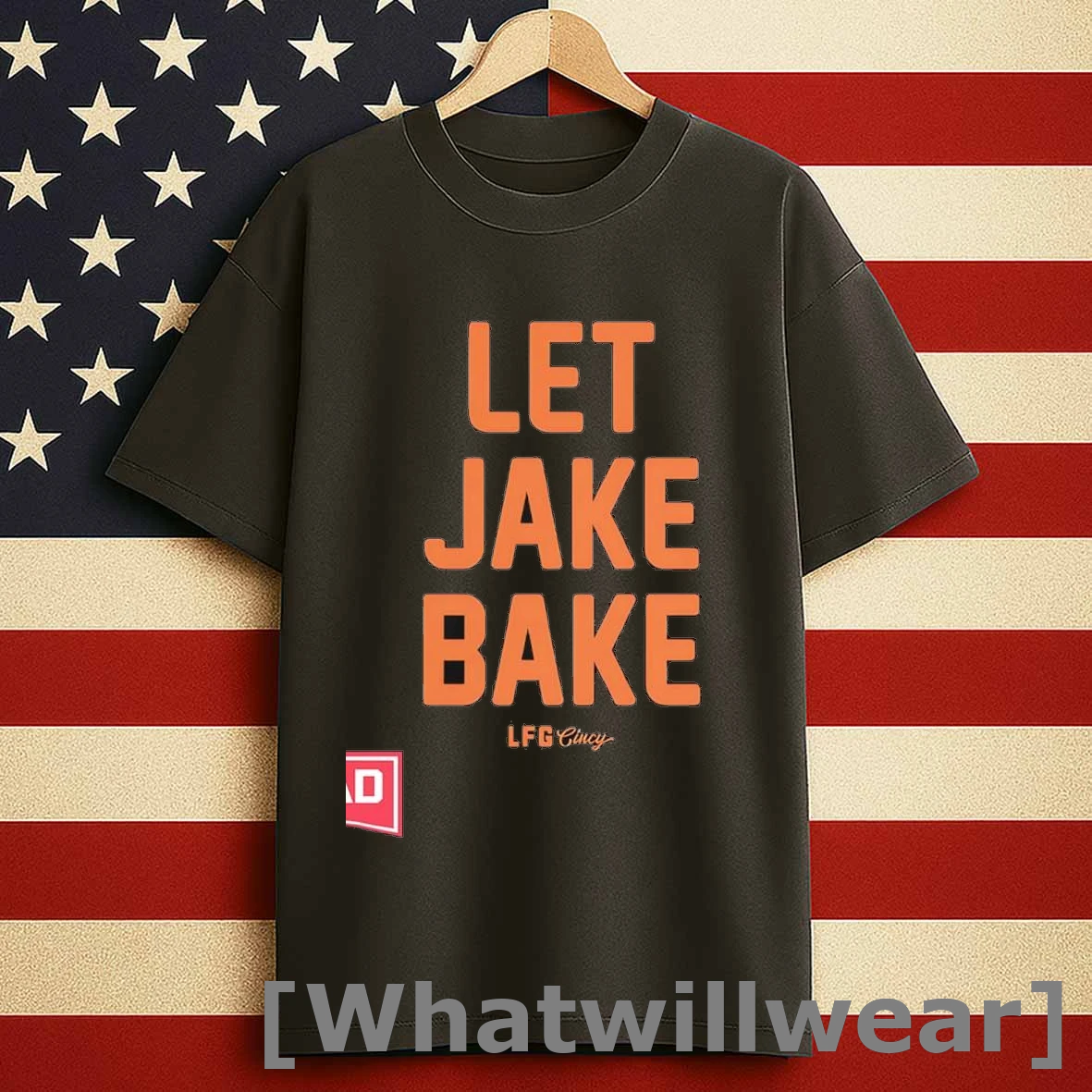Let Jake Bake Lfg Cincy Logo Shirts