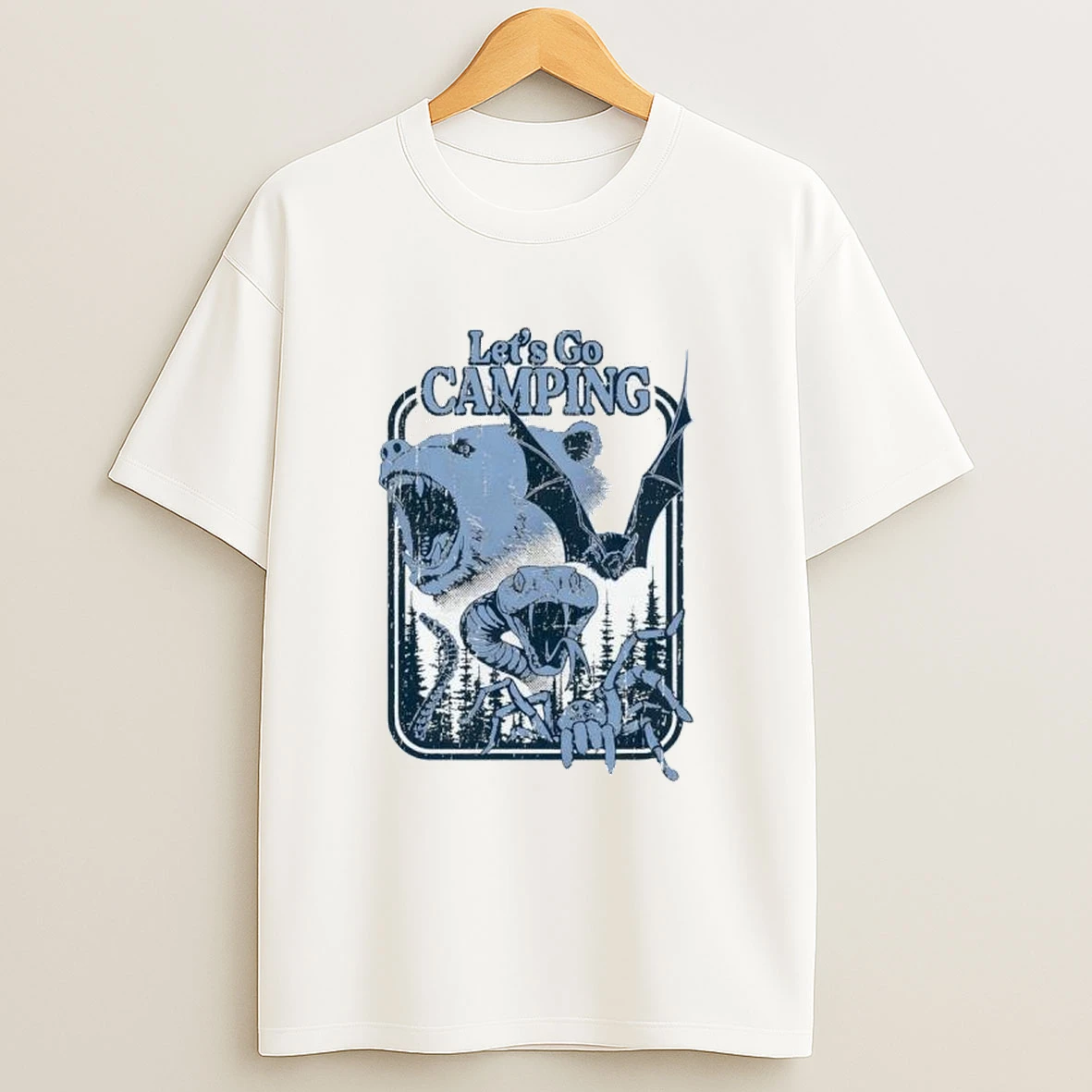 Lets Go Camping Ninelineapparel Shirts