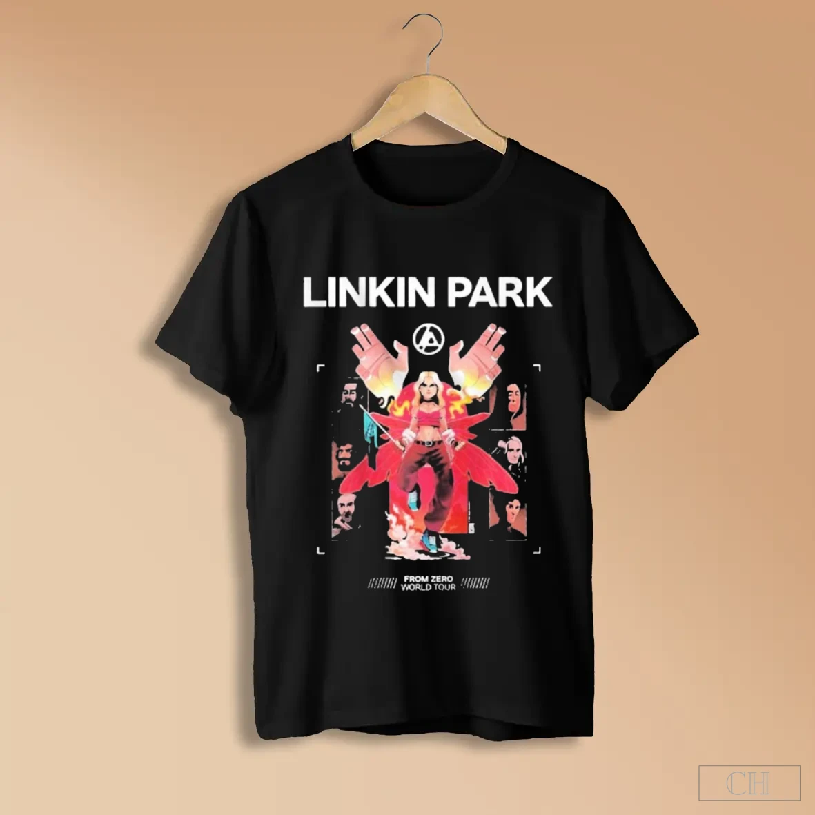Linkin Park From Zero World Tour 2025 October 25 At Distrito Verde Bogota Colombia Members Shirts