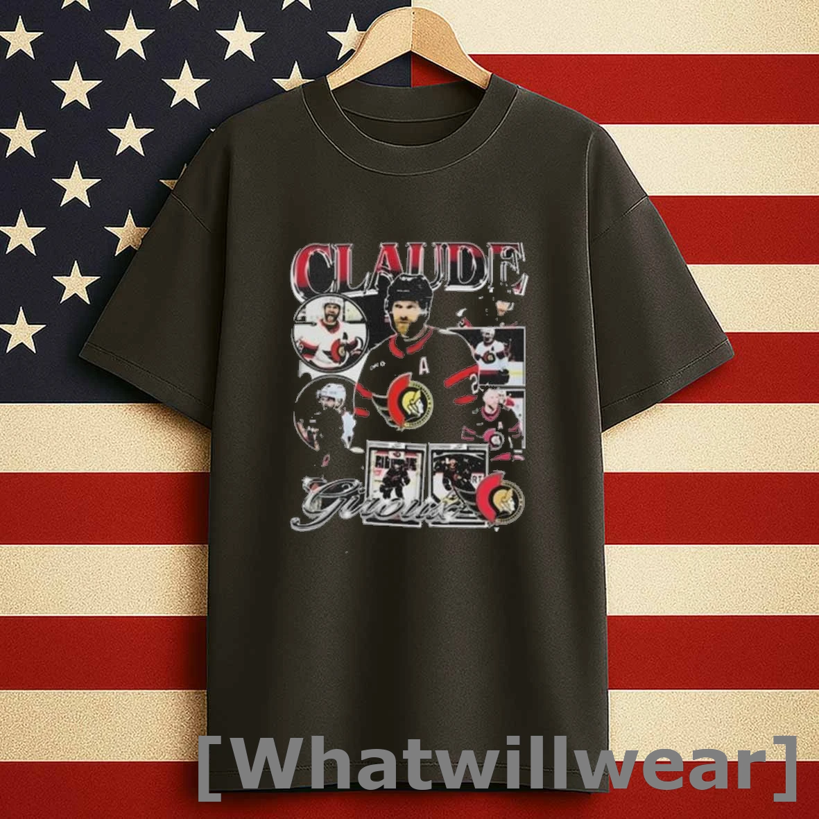 Linus Ullmark Claude Giroux Shirts