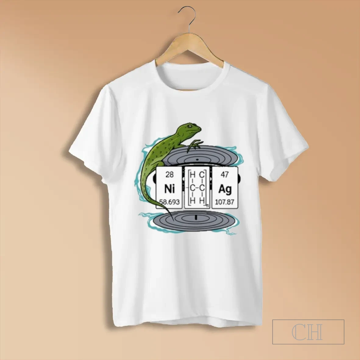 Lizard Chemistry Vinyl Record T Shirts