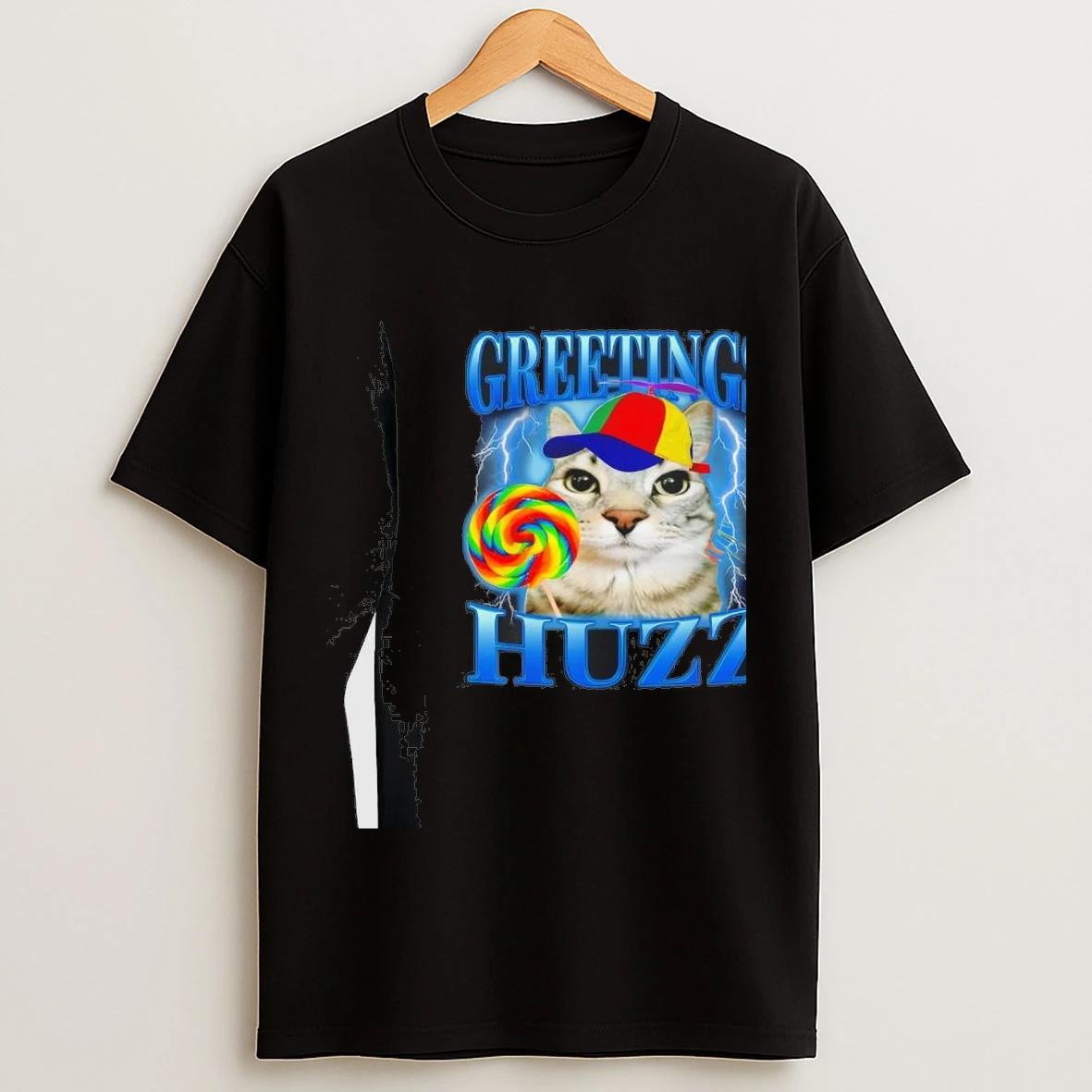 Lollipop Cat Meme Greetings Huzz Funny Silly Cats Humor Shirts