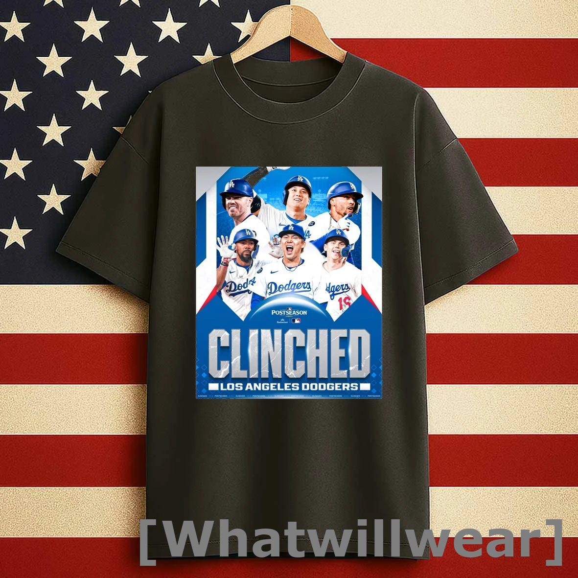 Los Angeles Dodgers Have Clinched October Baseball 2025 Mlb Postseason Shirts