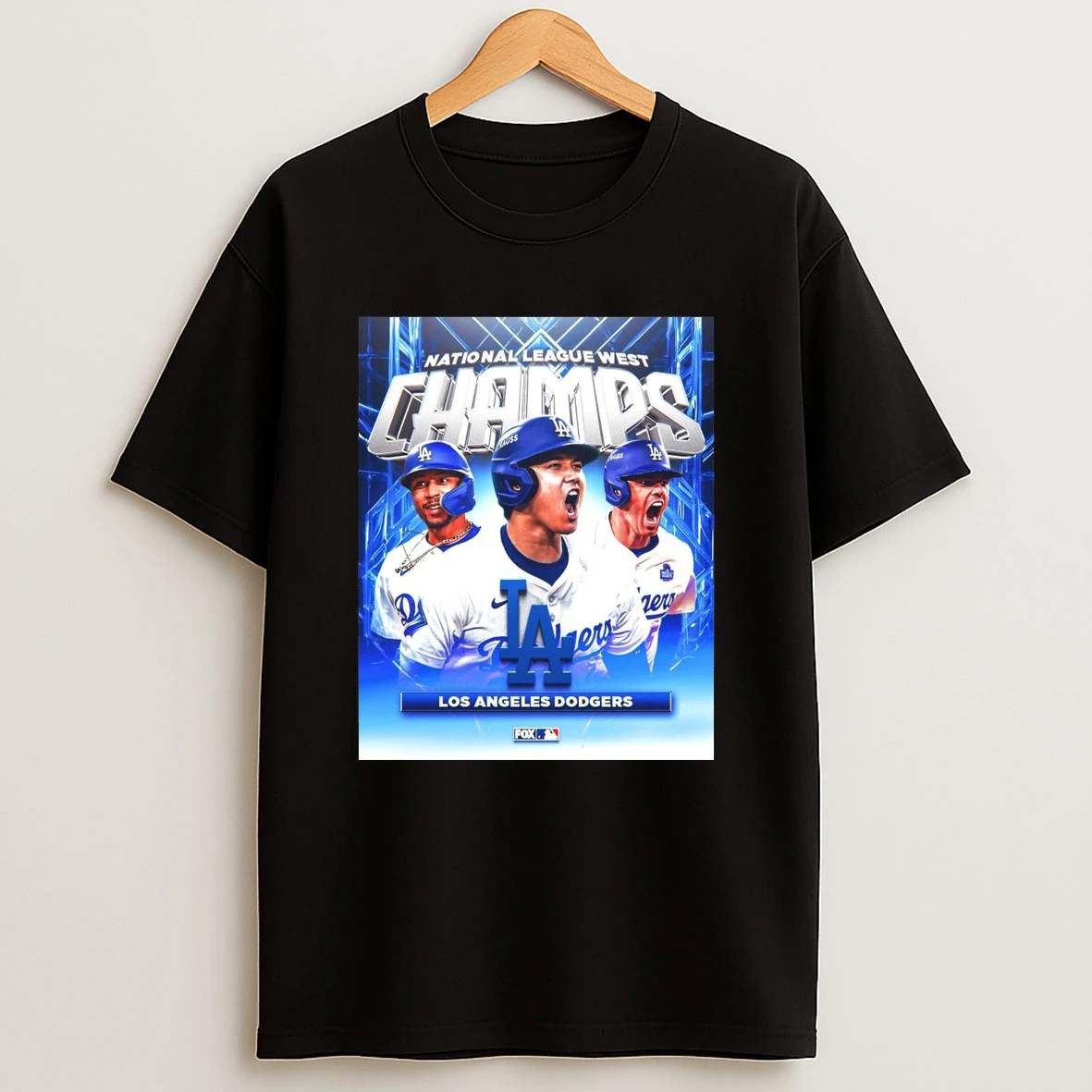 Los Angeles Dodgers Mlb 2025 National League West Champions Shirts