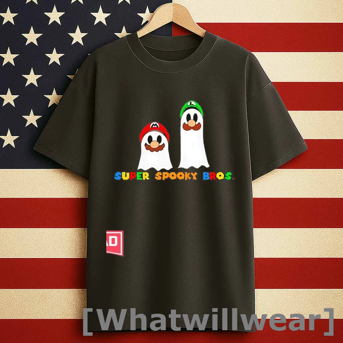 Luigi And Mario Ghost Super Spooky Bros Shirts