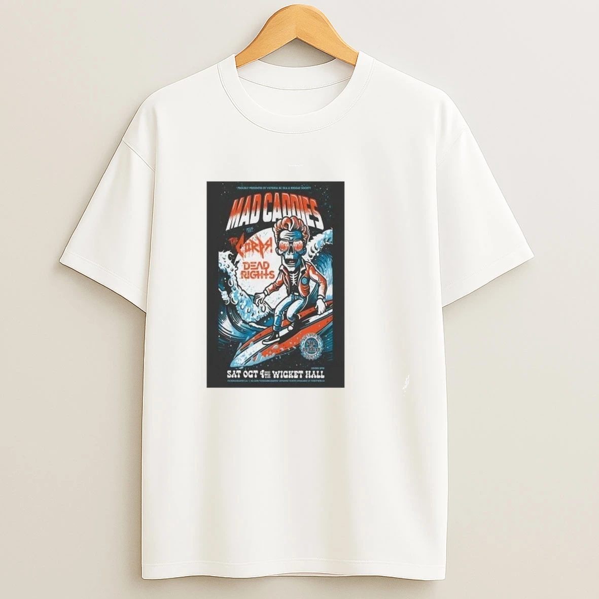 Mad Caddies 10 4 2025 Wicket Hall In Victoria Ca Shirts