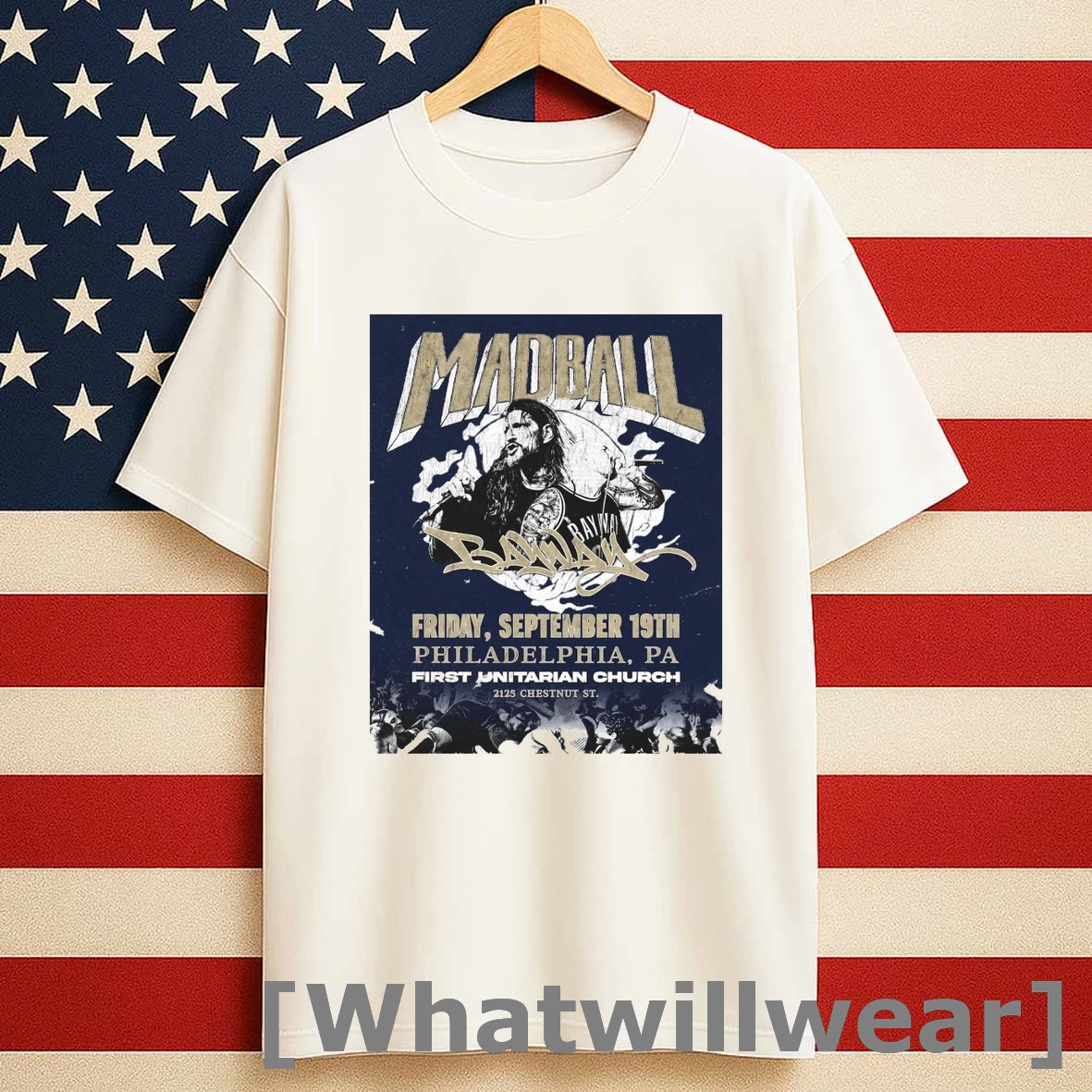 Madball Friday September 19th 2025 Philadelphia Pa First Unitarian Church Shirts