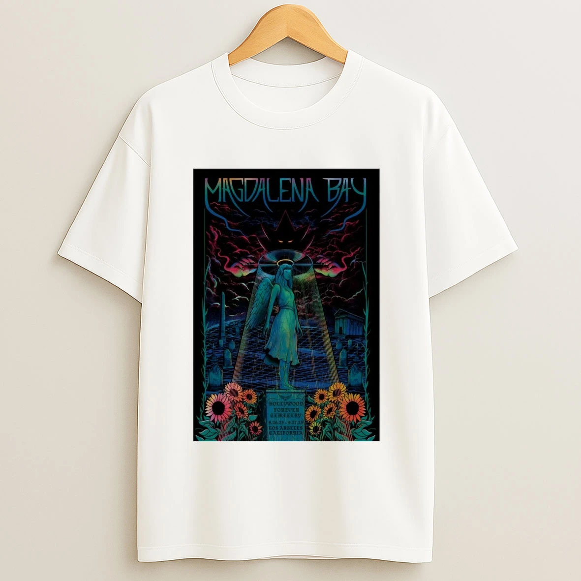 Magdalena Bay Hollywood Forever Cemetery Los Angeles Ca Shows On September 26 27 2025 Shirts