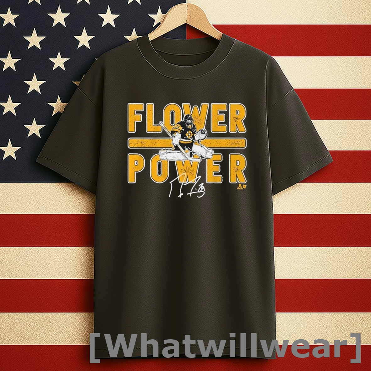 Marc Andre Fleury Flower Power Pittsburgh Penguins Shirts