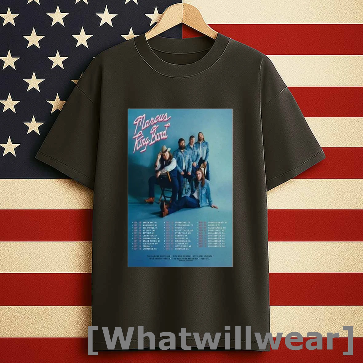 Marcus King Band Tour 2025 Shirts