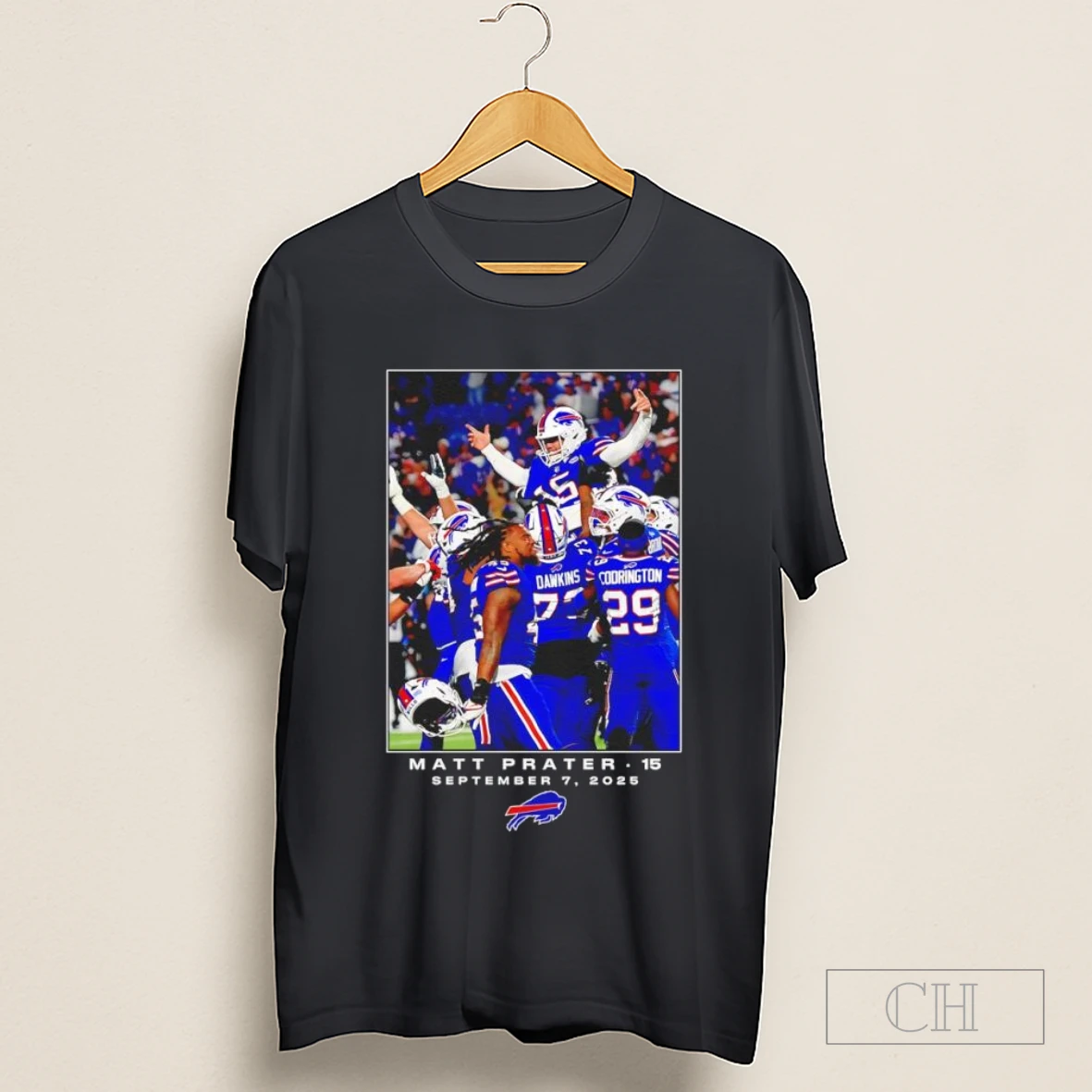 Matt Prater Buffalo Bills Nfl Flash Features Week 1 Shirt