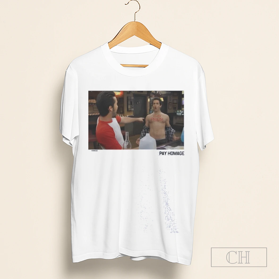 Max Keplers Wearing Pay Homage Shirt