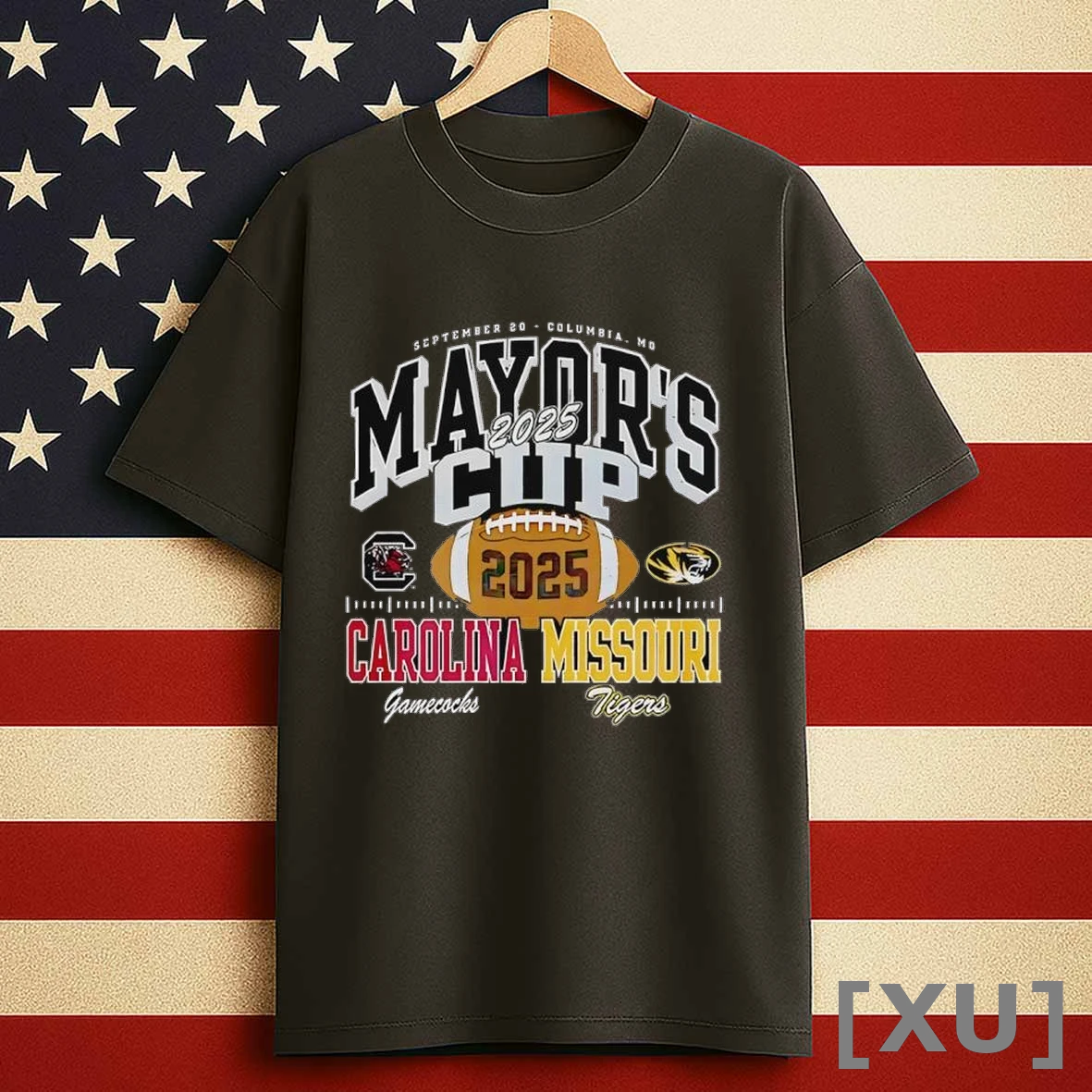 Mayors Cup South Carolina Gamecocks And Missouri Tigers Football 2025 Shirts