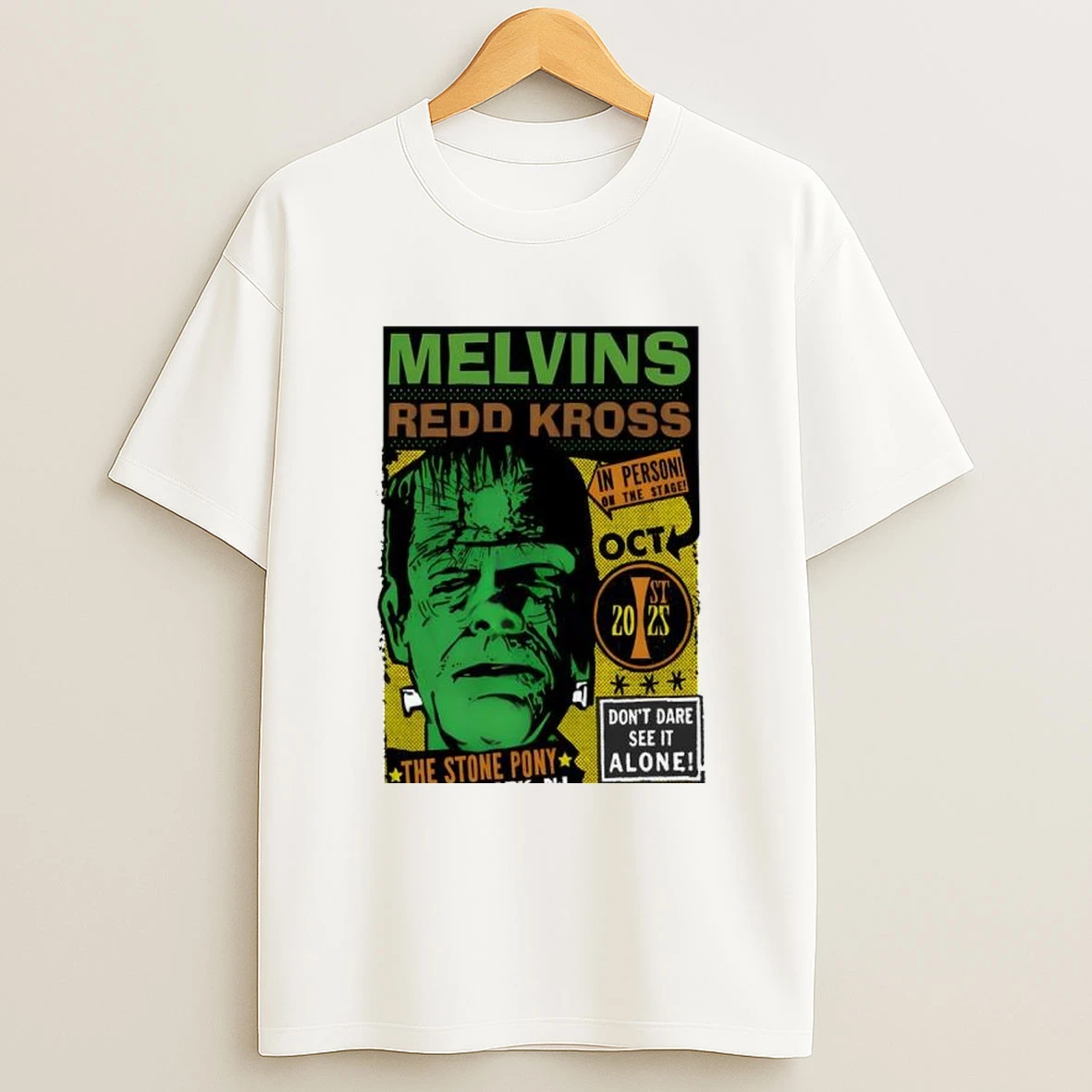 Melvins And Redd Kross Oct 1 2025 The Stone Pony In Asbury Park Nj Shirts