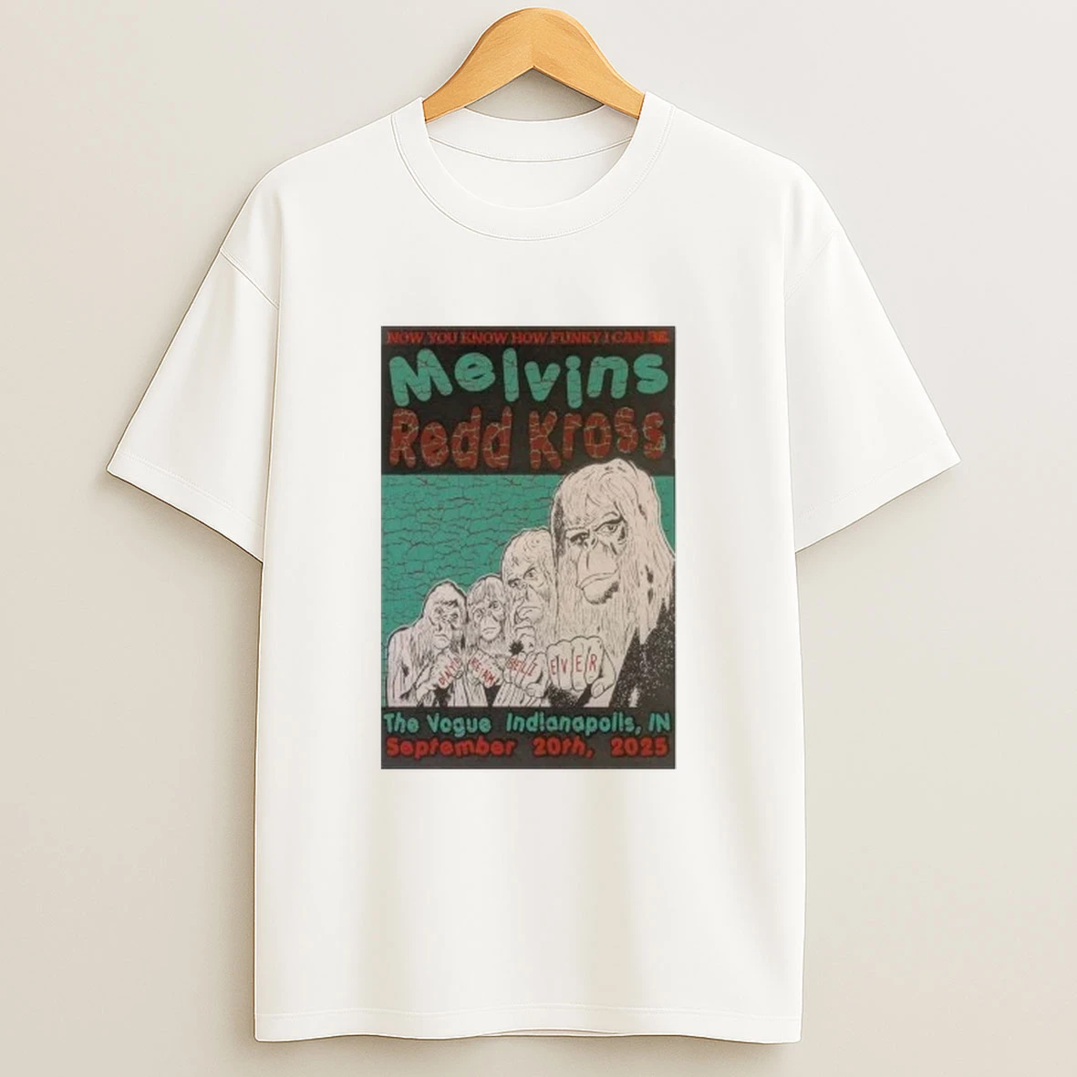 Melvins Redd Kross Sept 20 2025 Shirts