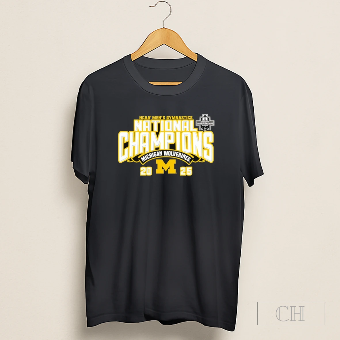 Michigan Wolverines 2025 Ncaa Mens Gymnastics National Champions Shirt