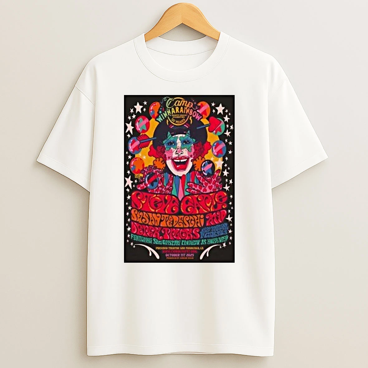 Mickey Hart Fall Tour 2025 Presidio Theatre San Francisco Shirts