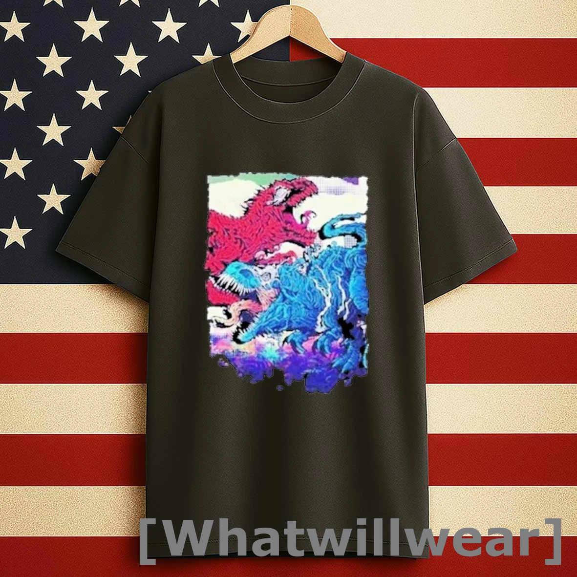 Midnight Tyrannosaurus Metamorphosis Shirts