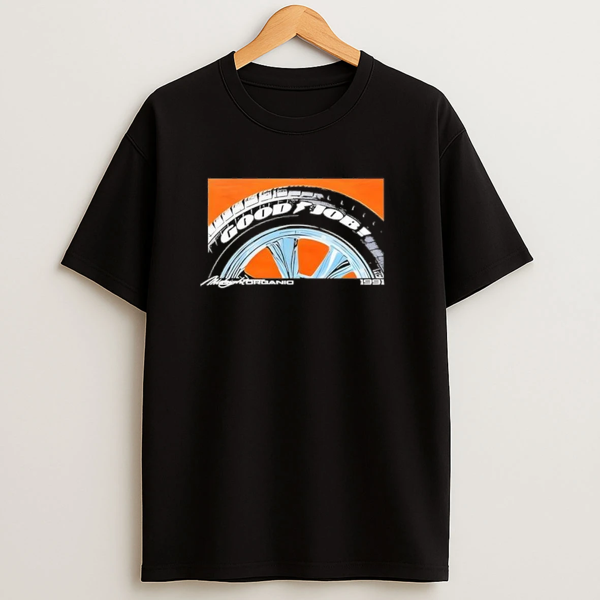 Midnight Organic Goodjob Tires Shirts