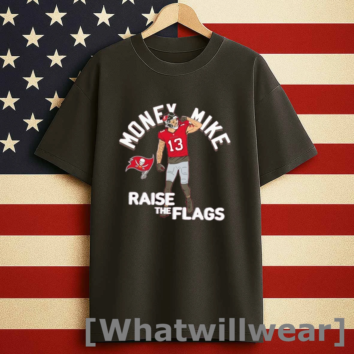 Mike Evans Nfl Tampa Bay Buccaneers Raise The Flags Shirts