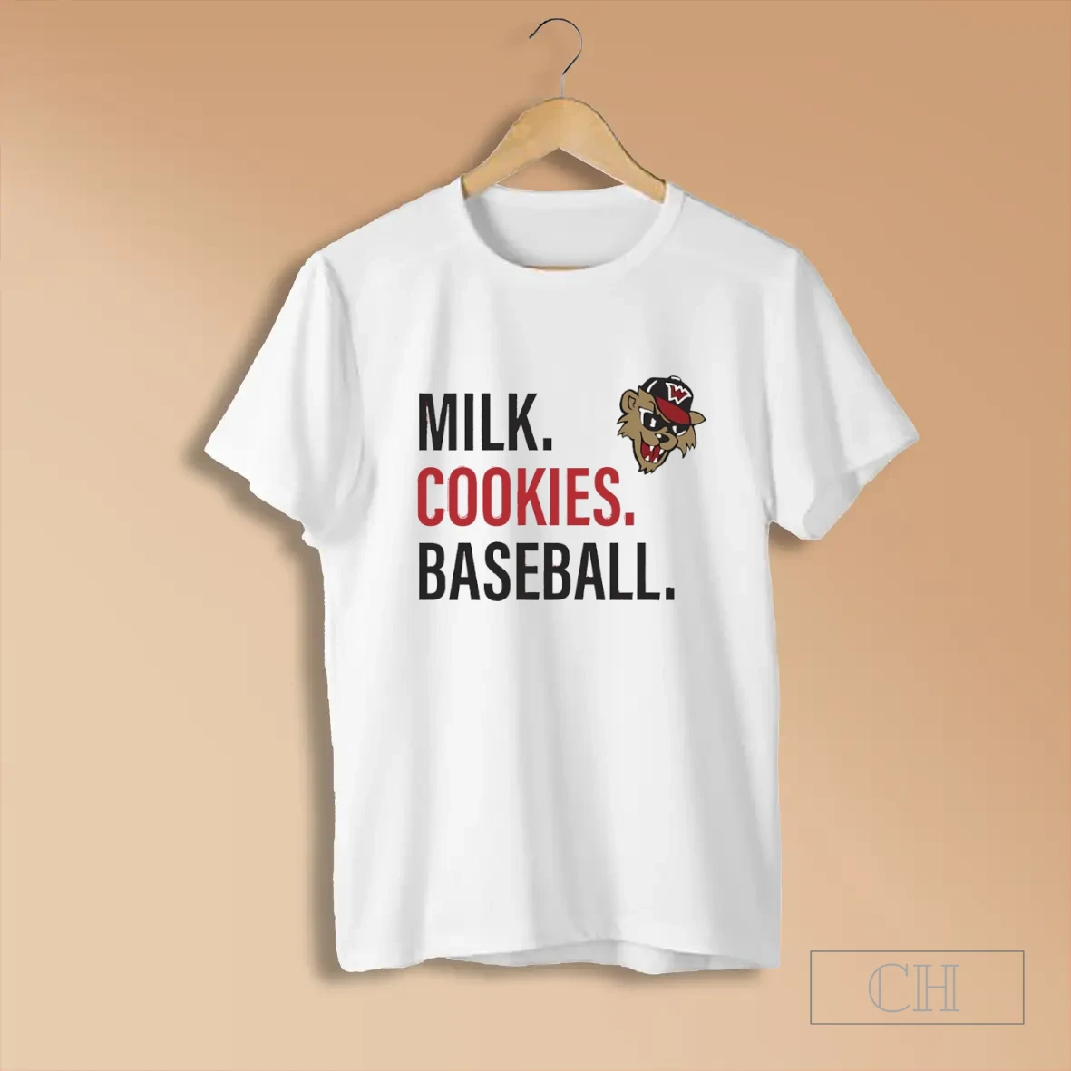 Milk Cookies Baseball Washington Wild Things Shirts