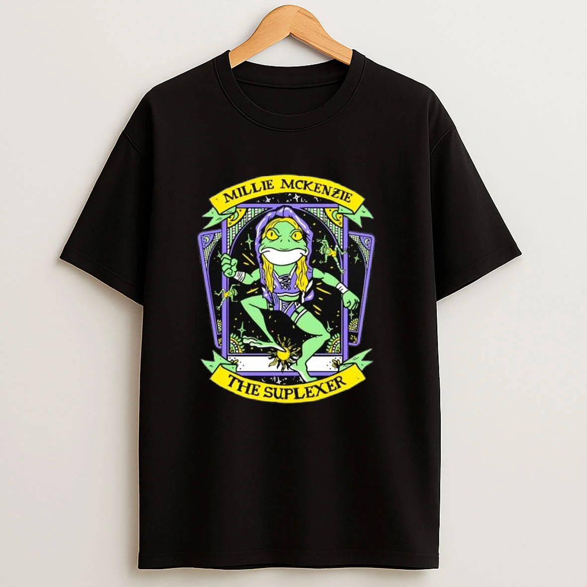 Millie Mckenzie The Suplexer Frog Shirts