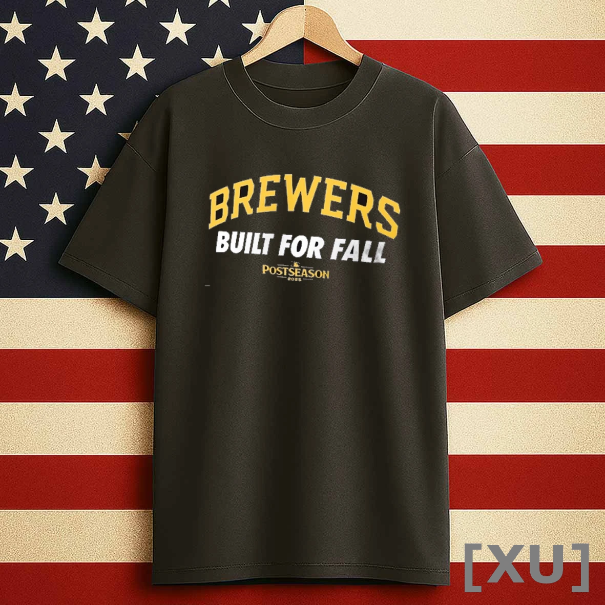 Milwaukee Brewers 2025 Mlb Postseason Built For Fall Fan Gear Shirts