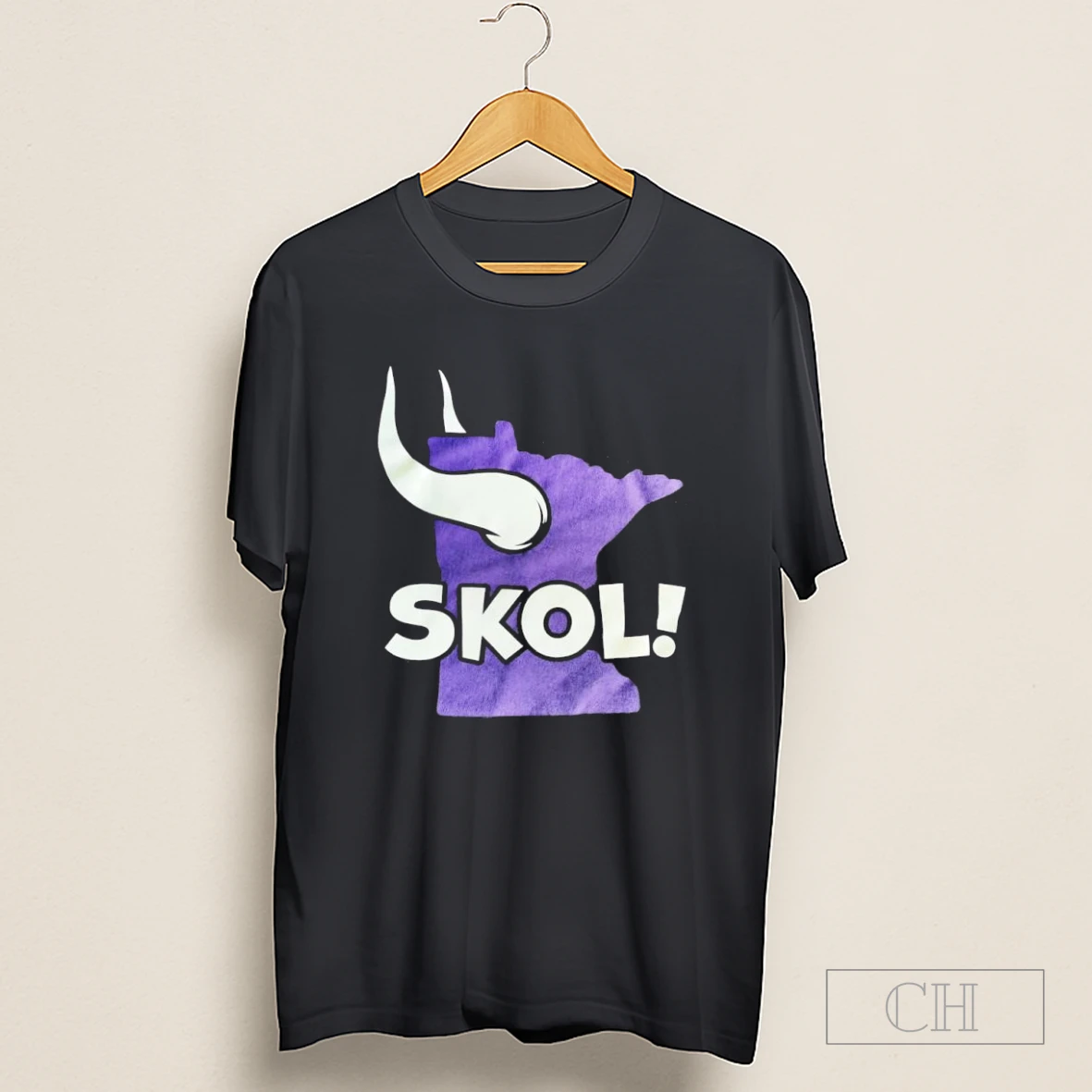 Minnesota Viking Football Skol Silhouette Retro Style Shirt