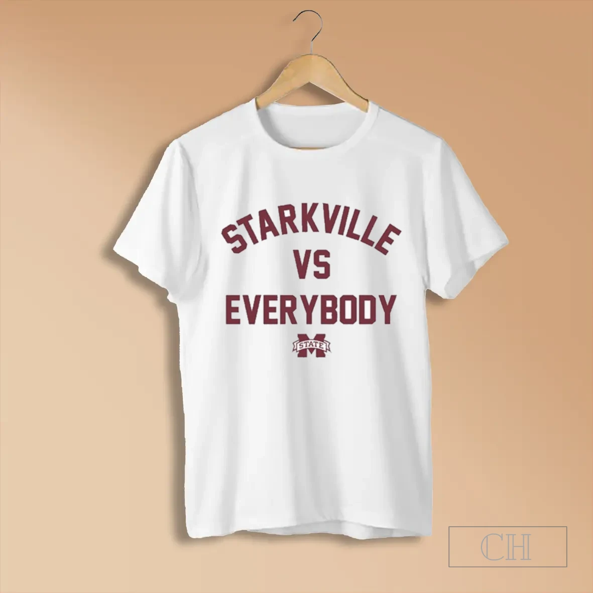 Mississippi State Bulldogs Starkville Vs Everybody T Shirts