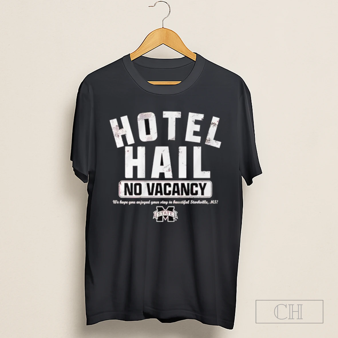 Mississippi State Hotel Hail No Vacancy Shirt