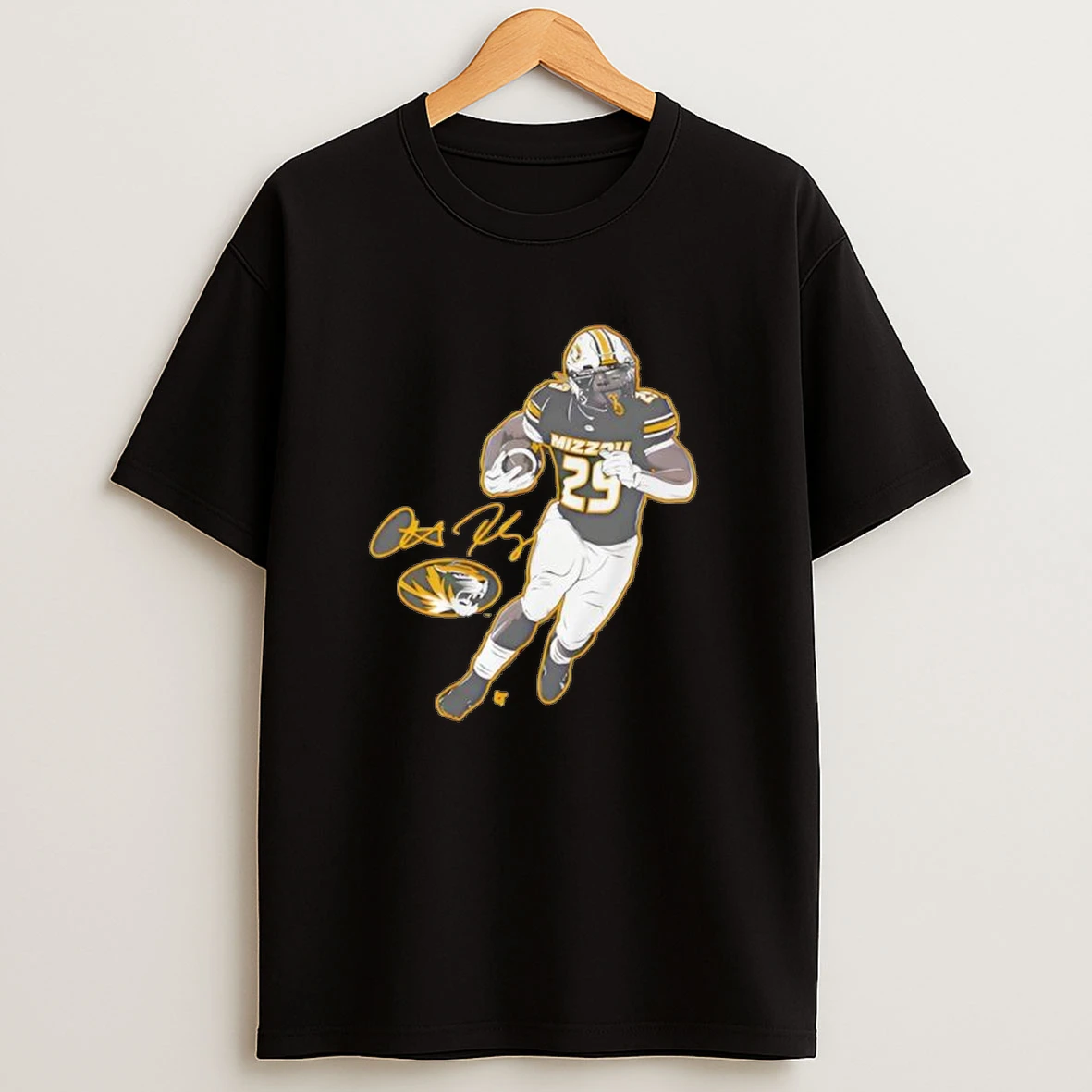 Missouri Football Ahmad Hardy Superstar Pose Signature Shirts