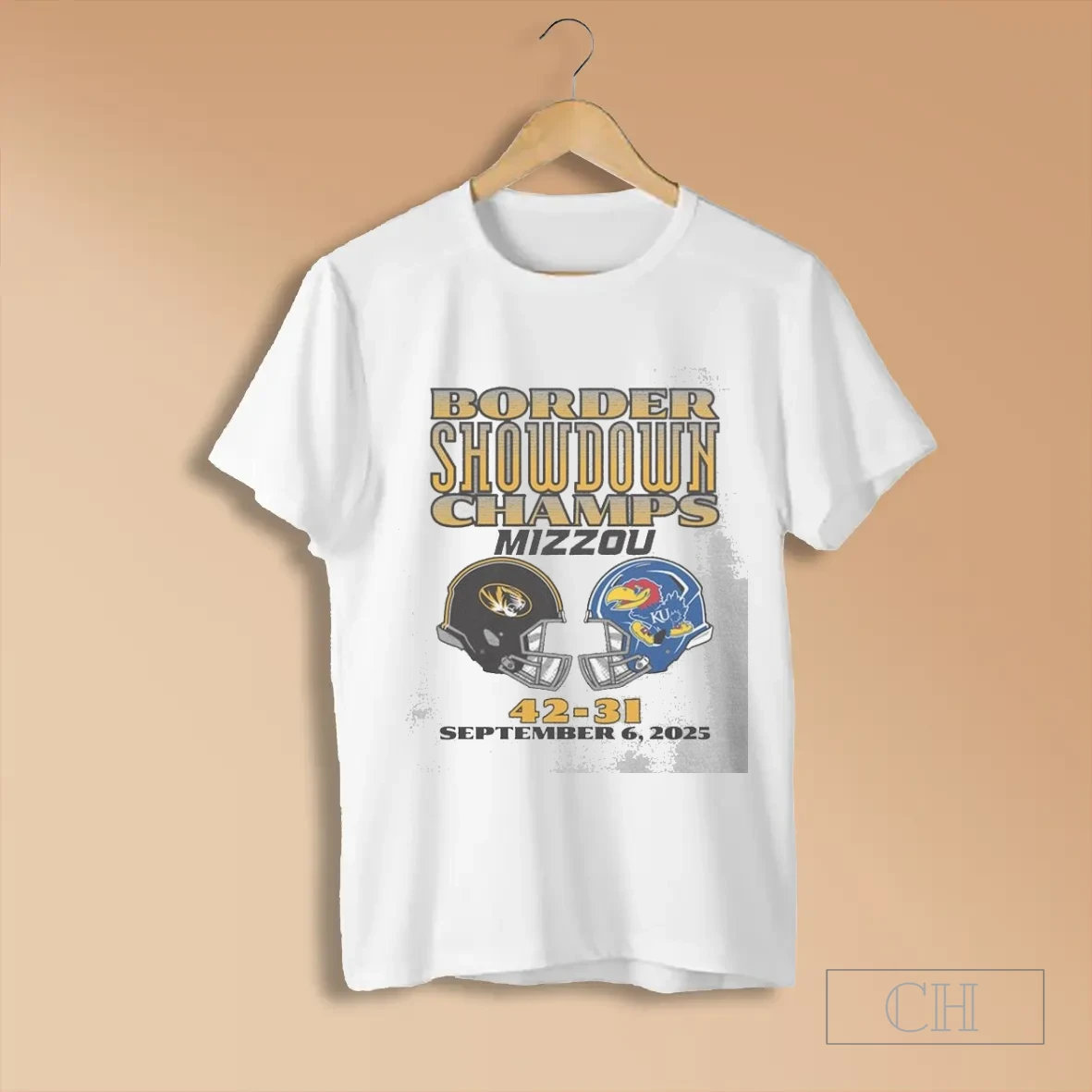 Missouri Football Border Showdown Champs T Shirts