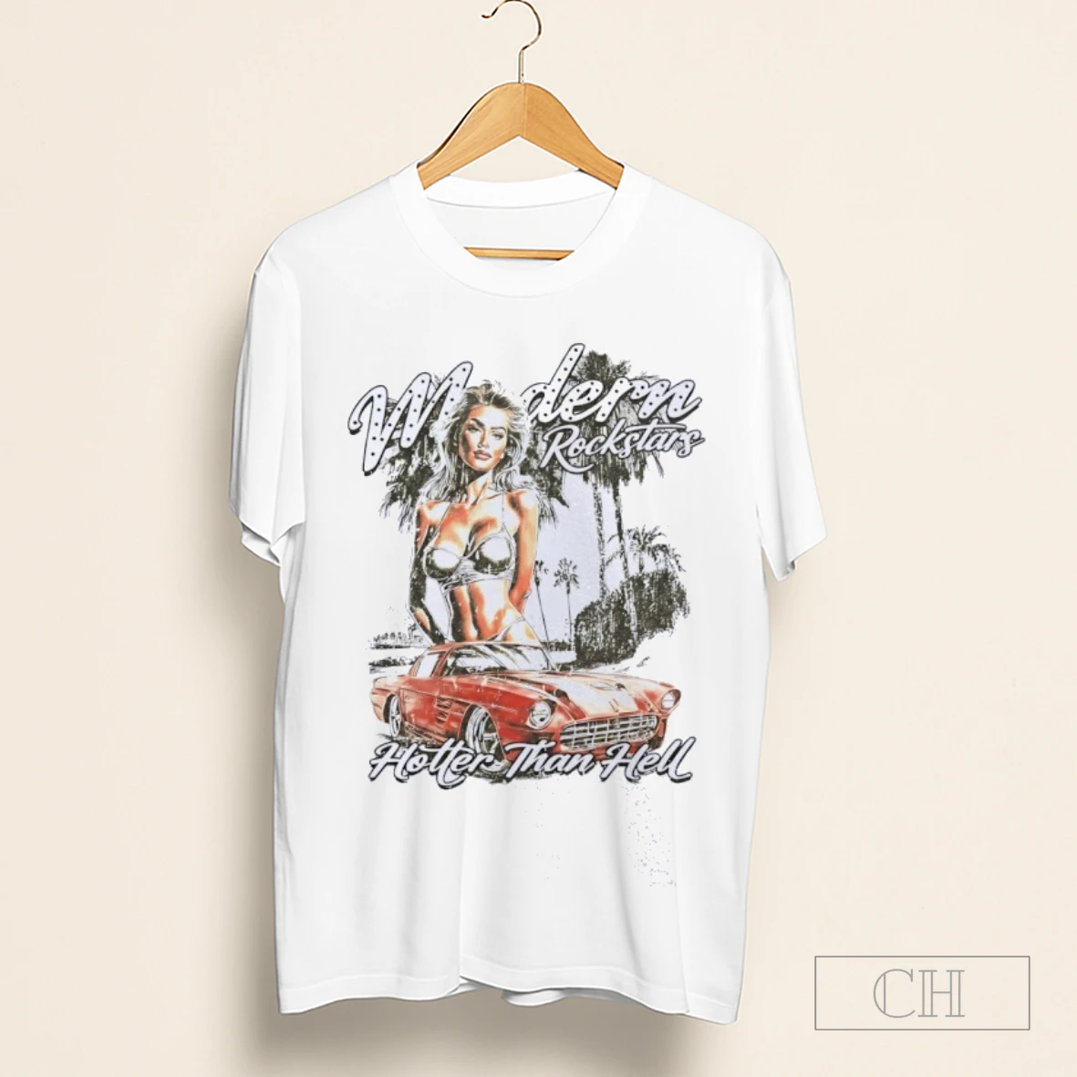 Modern Rockstars Hotter Than Hell Graphic Shirt