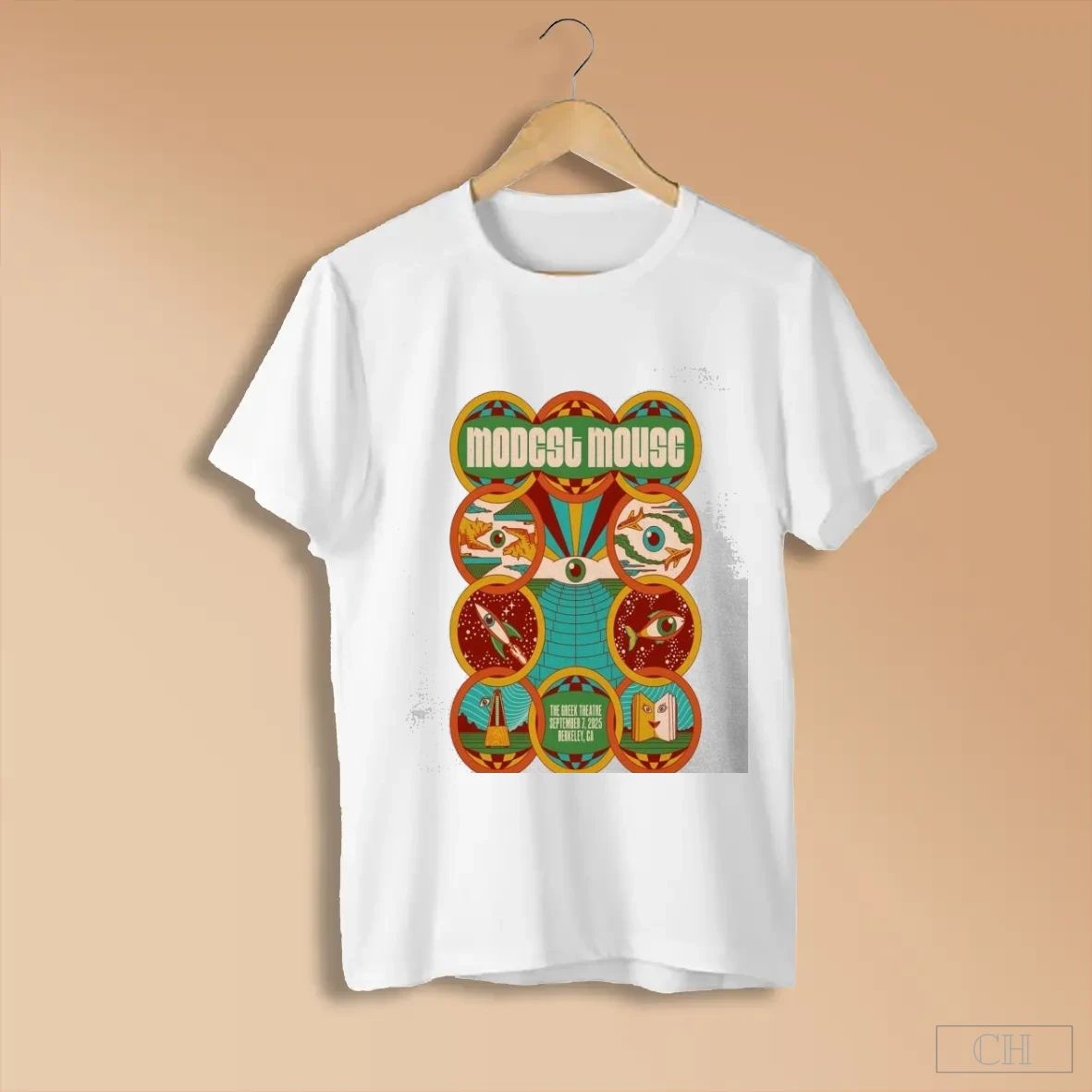 Modest Mouse The Greek Theatre In Berkeley Ca Sept 7 2025 Shirts