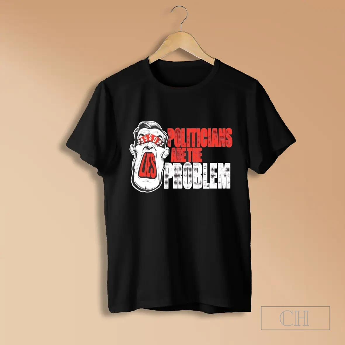 Money Man Lies Politicians Are The Problem Shirts