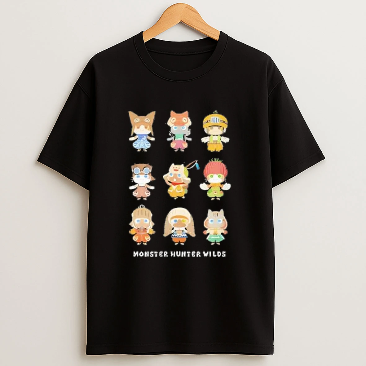 Monster Hunter Wilds Palicosupport Team Shirts
