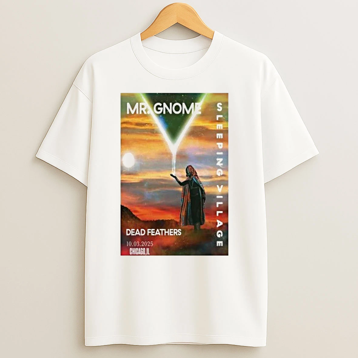 Mr Gnome Chicago Illinois Concert Shirts