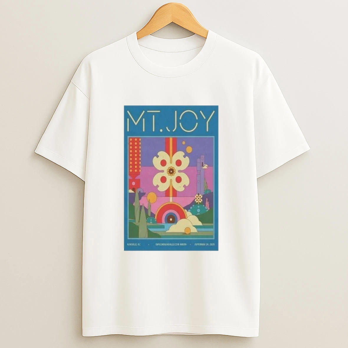 Mt Joy Sep 24 2025 Harrahs Cherokee Center In Asheville Nc Shirts