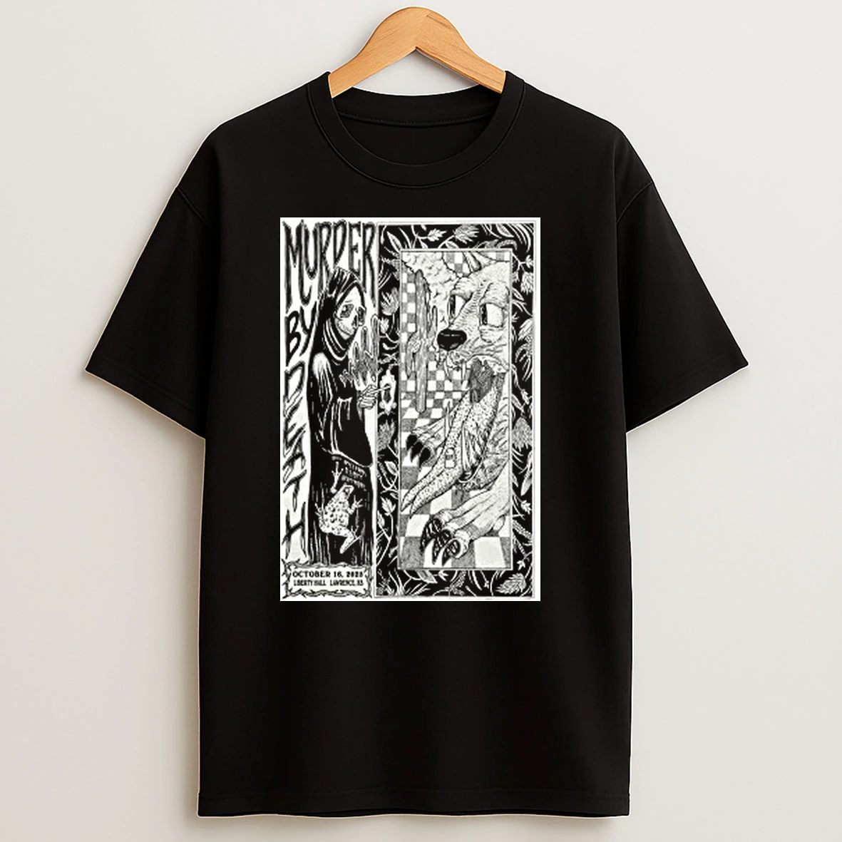 Murder By Death Liberty Hall Lawrence Oct 2025 Shirts