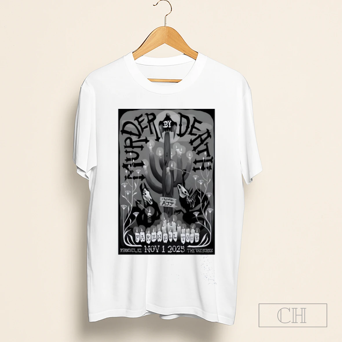 Murder By Death Show Nov 2025 The Van Buren Shirt