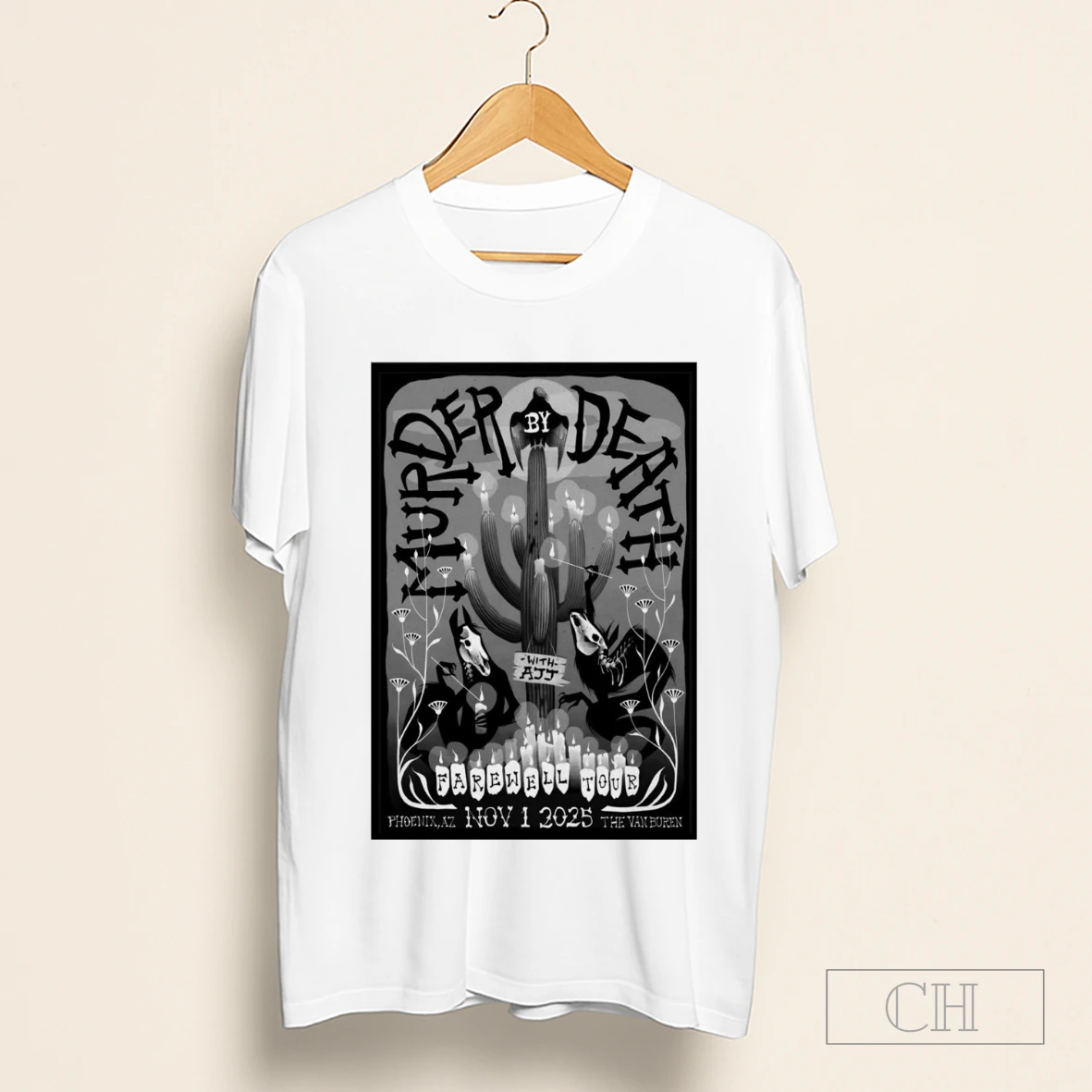 Murder By Death The Van Buren In Phoenix Az November 1 2025 Shirt