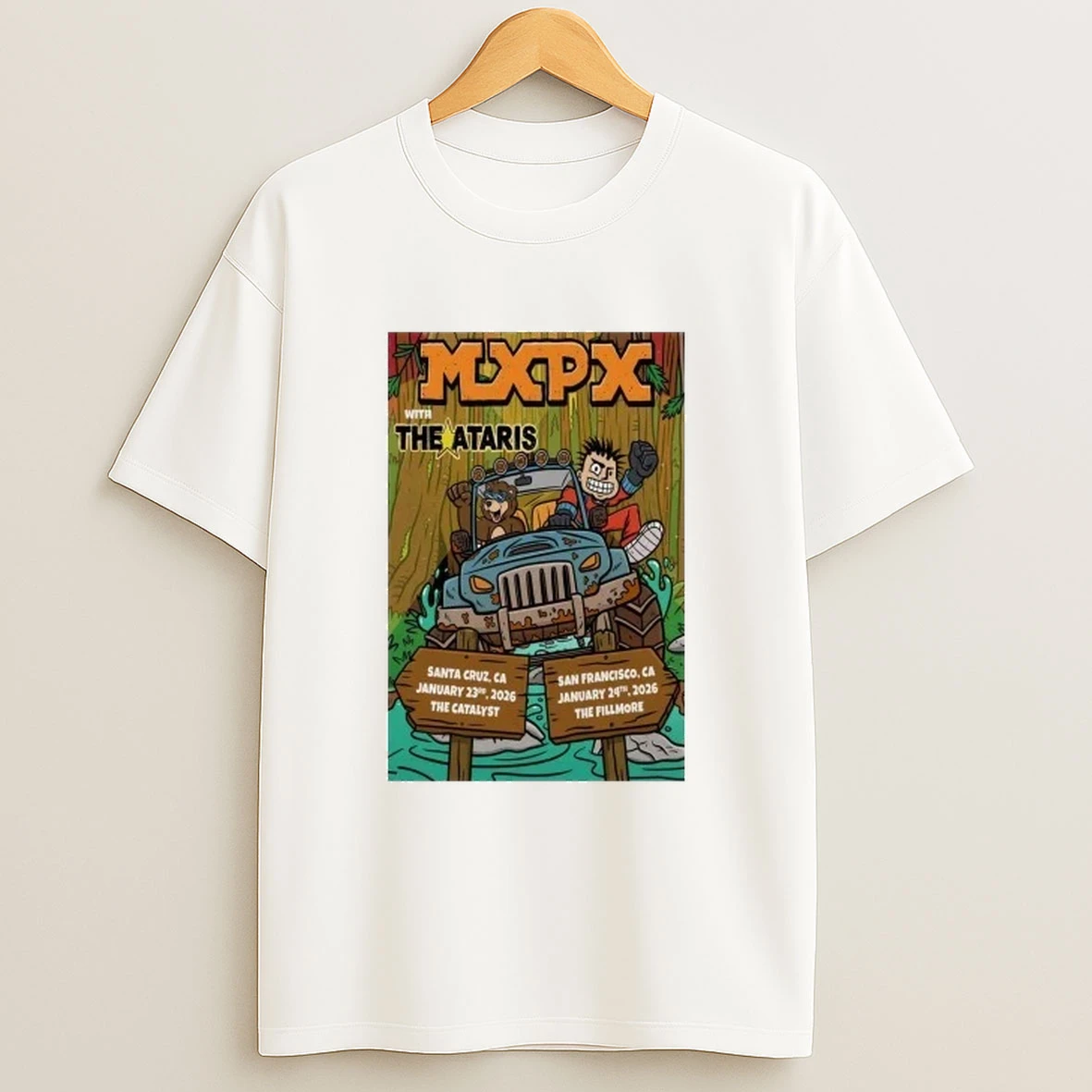 Mxpx New With The Ataris 2026 Shirts