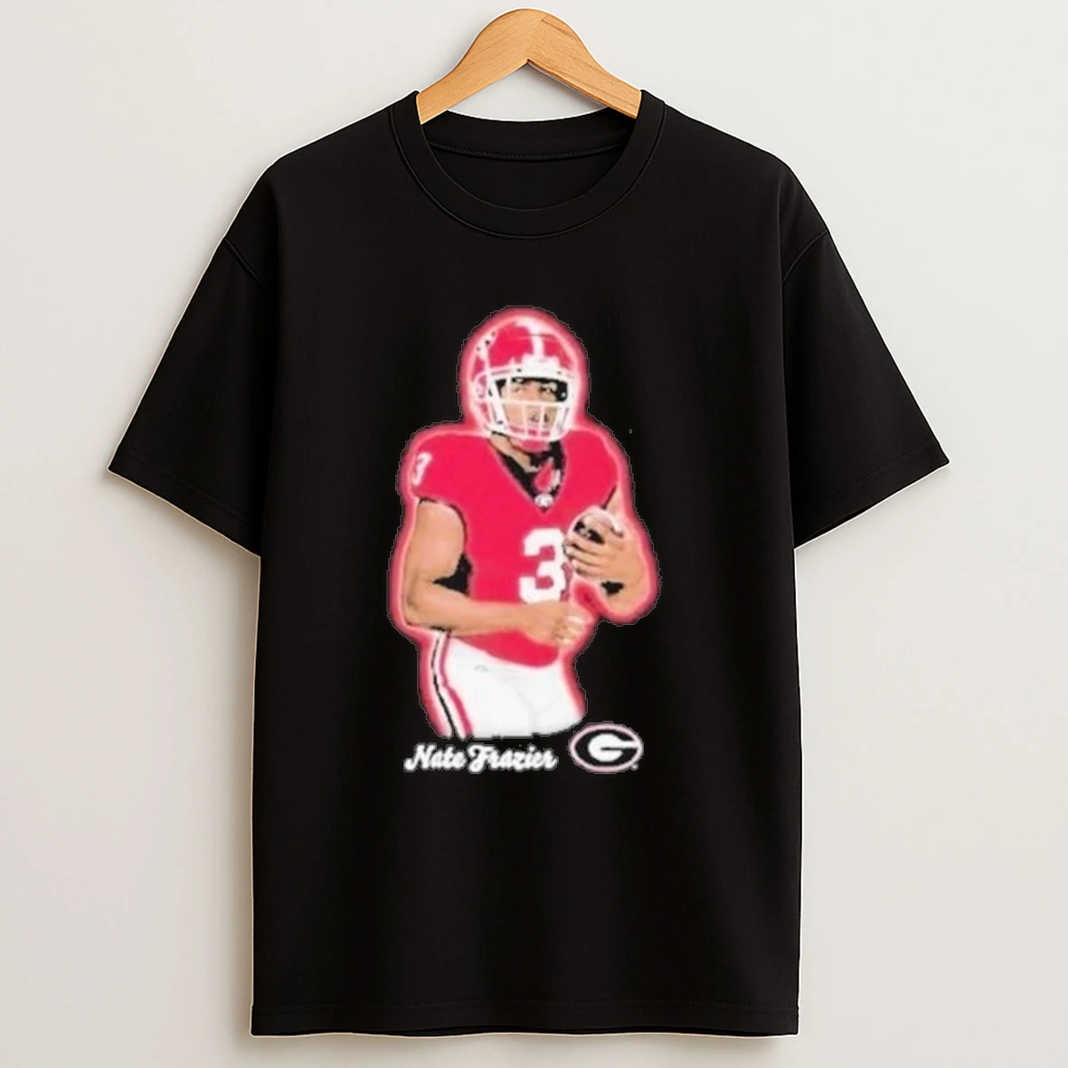 Nate Frazier Portrait Georgia Bulldogs Shirts