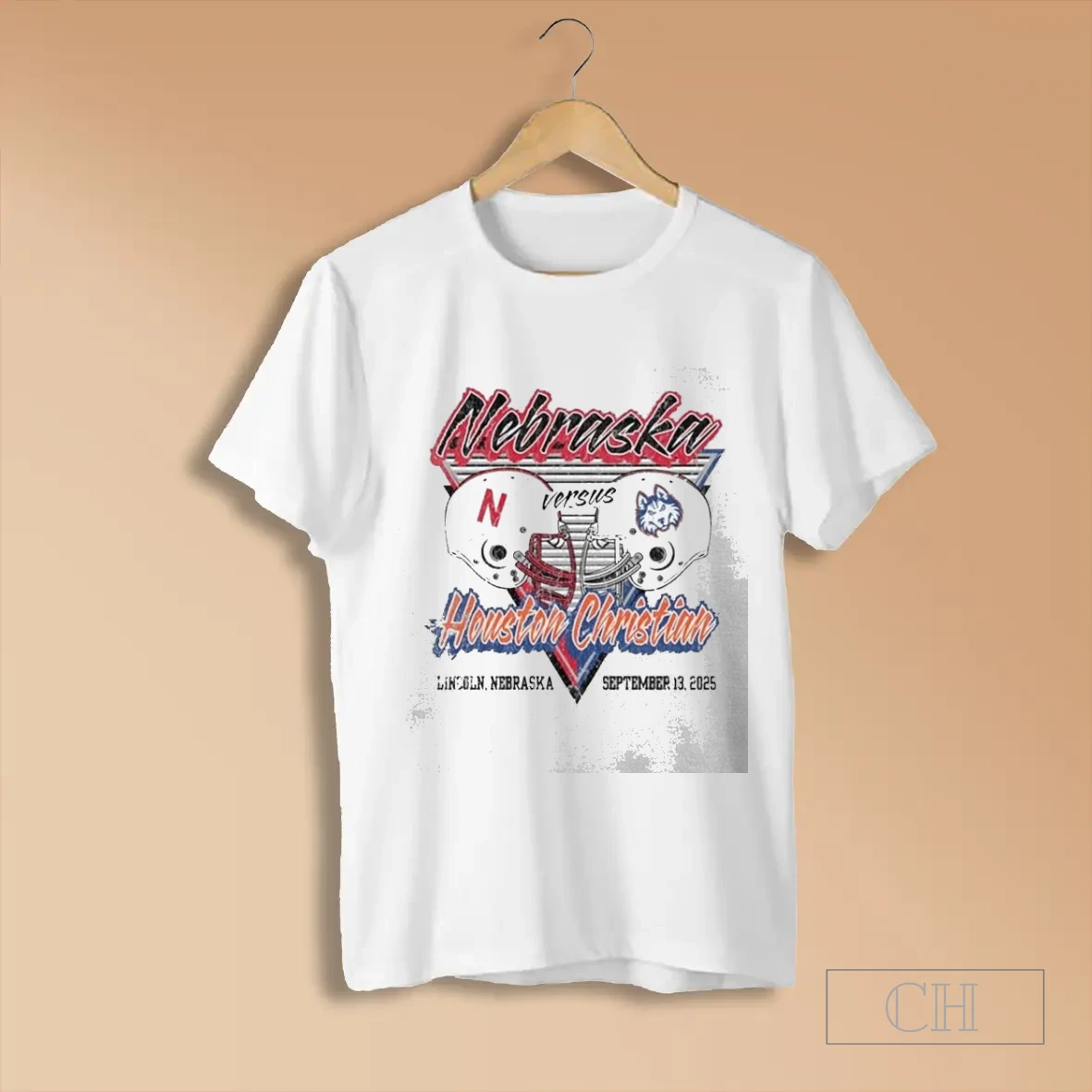 Nebraska Cornhuskers Vs Houston Christian Gameday Showdown T Shirts